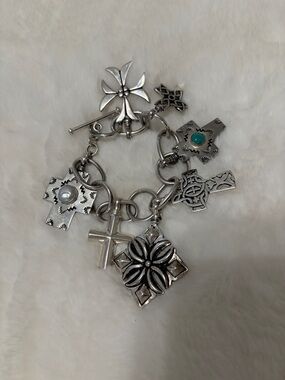 Coreen Cordova Custom Cross Bracelet